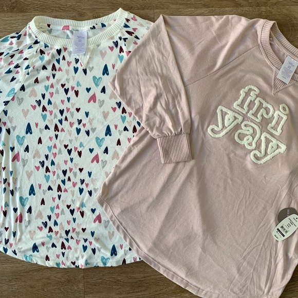 NWT S 2 Bundle Loungewear Crewneck Sweater Tops